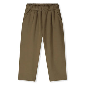 Gray Label - Oversize Organik Pamuk Pantolon | Kahverengi