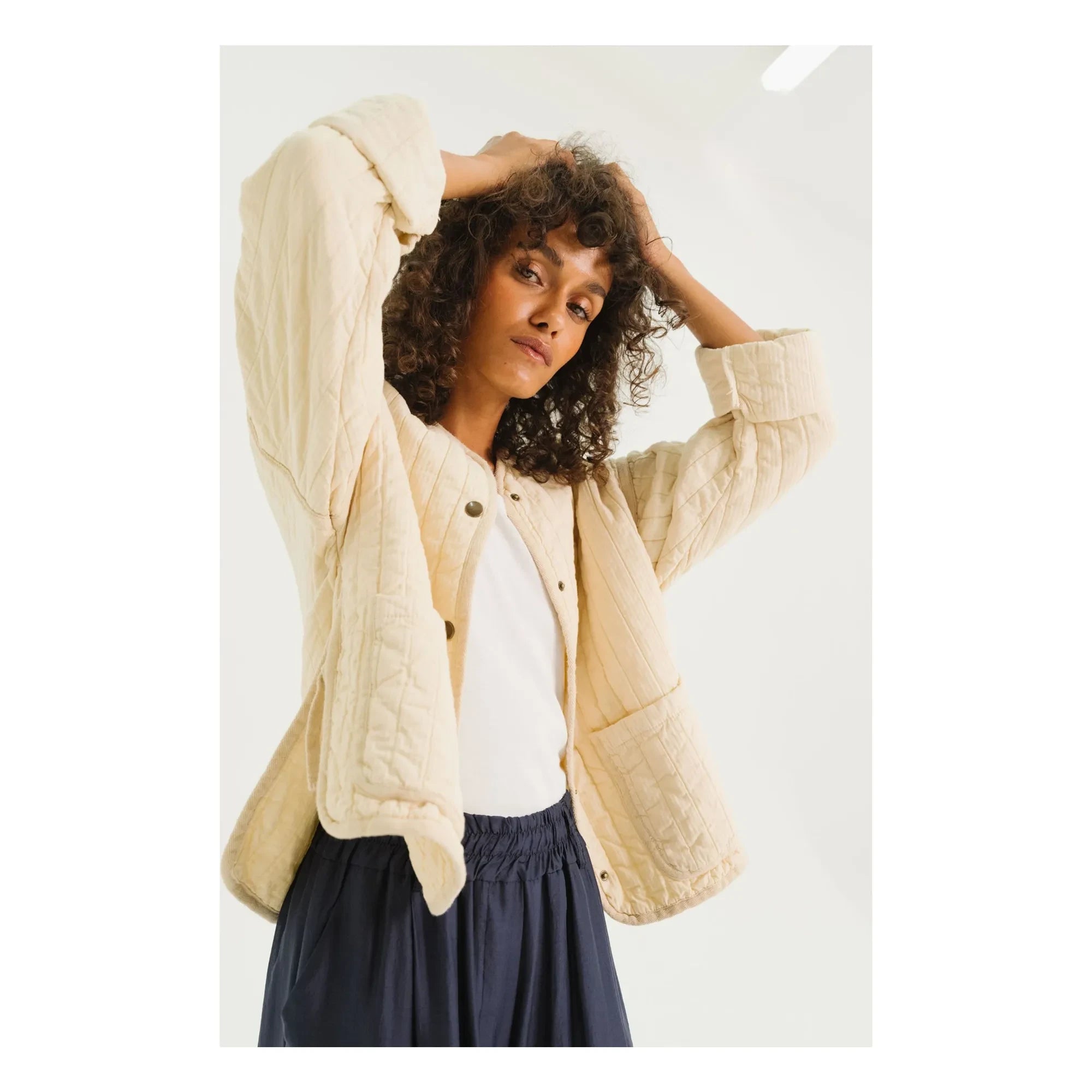 Tinsels - Chaqueta Esprit | Crema