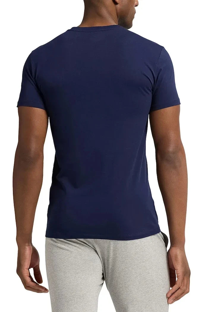 Pack de 3 camisetas básicas de algodón para hombre Polo Ralph Lauren