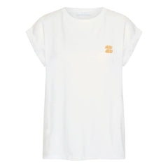 Camiseta de algodón By Bar - Tobi Flame | Blanca