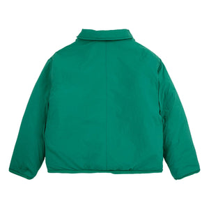 Bobo Choses - Chaqueta de fibra reciclada impermeable de doble cara | Verde