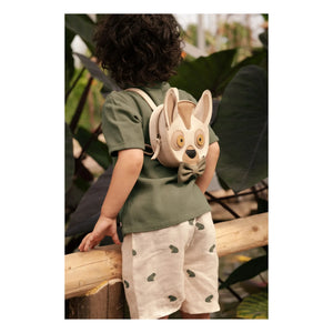 Donsje - Pantalones cortos de lino Olivier Frogs | Blanco roto