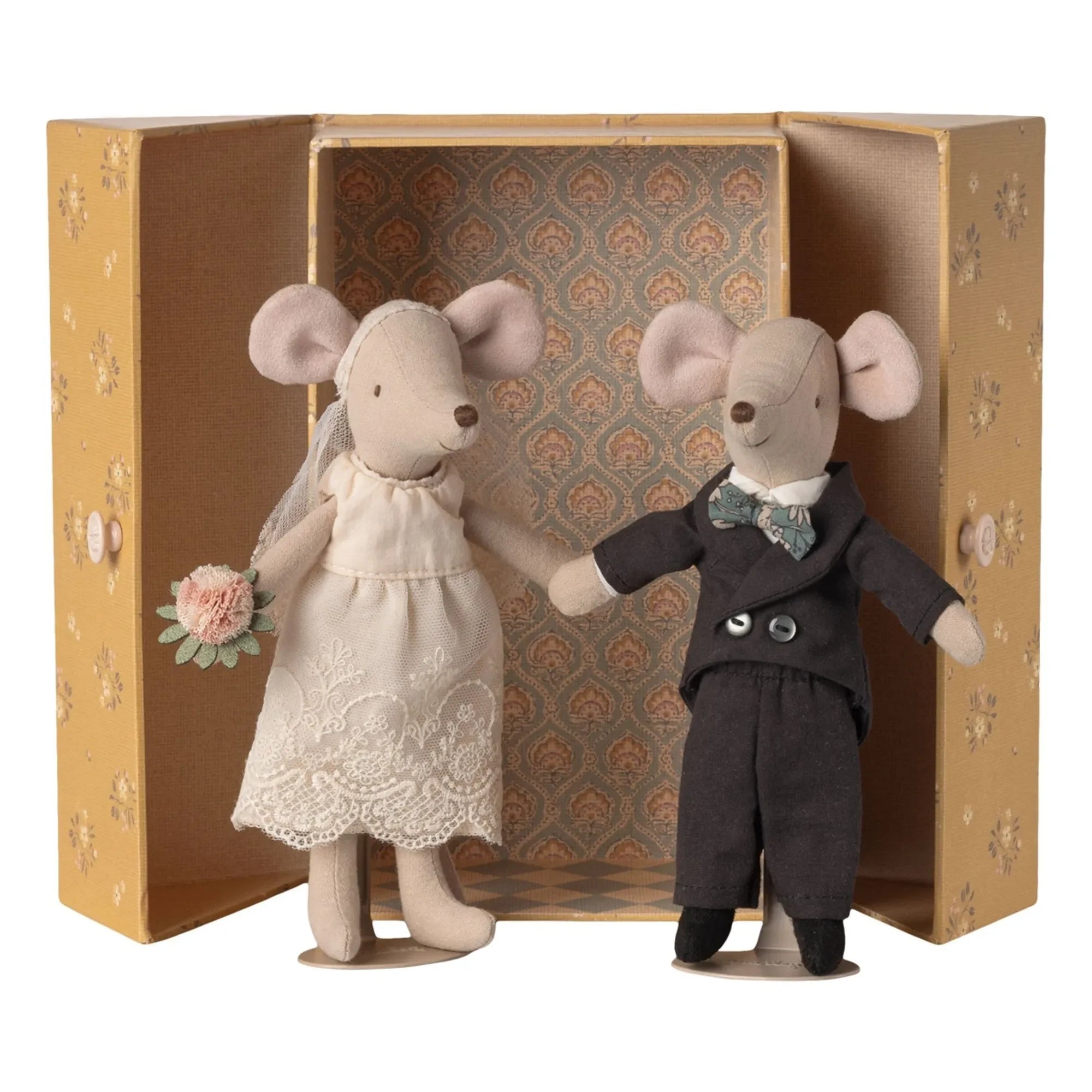 Maileg - Pareja de ratones de boda en caja