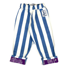 Club Trésor - Pantalón convertible a rayas de Normandía | Azul