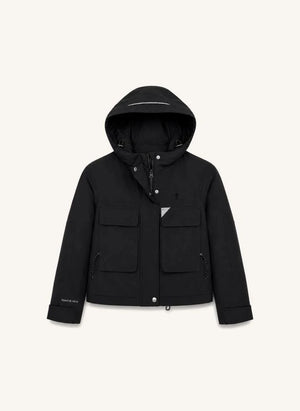 Töastie - Chaleco impermeable acolchado de fibra reciclada | Negro