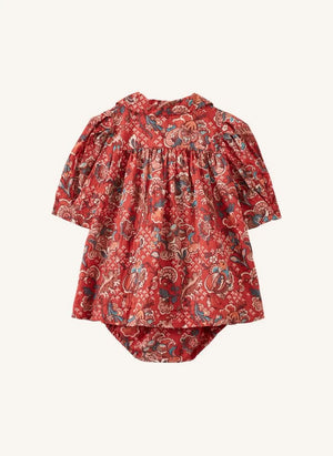 Caramel - Vestido de Bebé Clara Liberty | Rojo