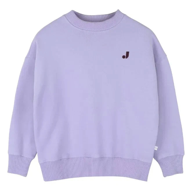 Jenest - Happy Bird organik pamuklu sweatshirt | Leylak