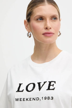 Weekend Max Mara AGILE Camiseta de Algodón