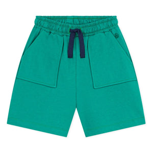 Petit Bateau - Pantalones cortos bermudas de algodón orgánico | Verde