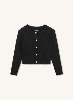 Zadig & Voltaire - Chaleco con estrella y botones | Negro