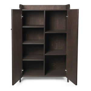 Ferm Living - Armario fijo | Roble oscuro