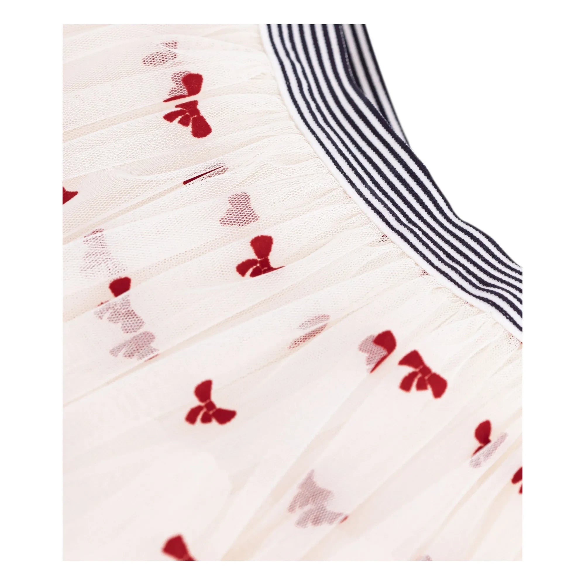 Petit Bateau - Tül Etek | Ekru