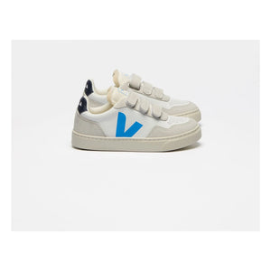 Veja - Zapatillas V-90 de piel resistente a los arañazos O.T. | Azul
