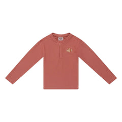 Donsje - Camiseta de protección UV Harvie Fish | Rojo teja