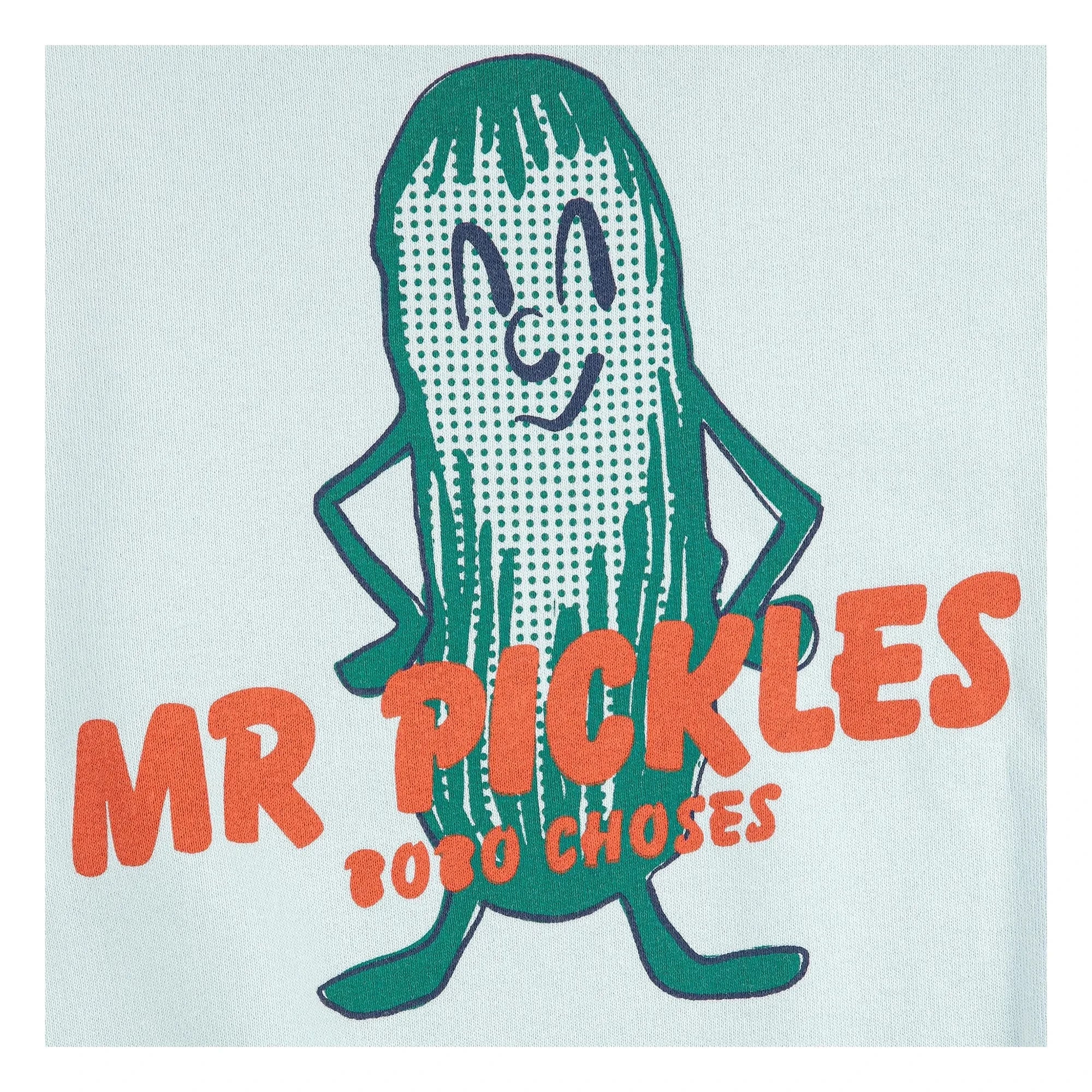 Bobo Choses - Sudadera de algodón orgánico Mr Pickles | Azul claro