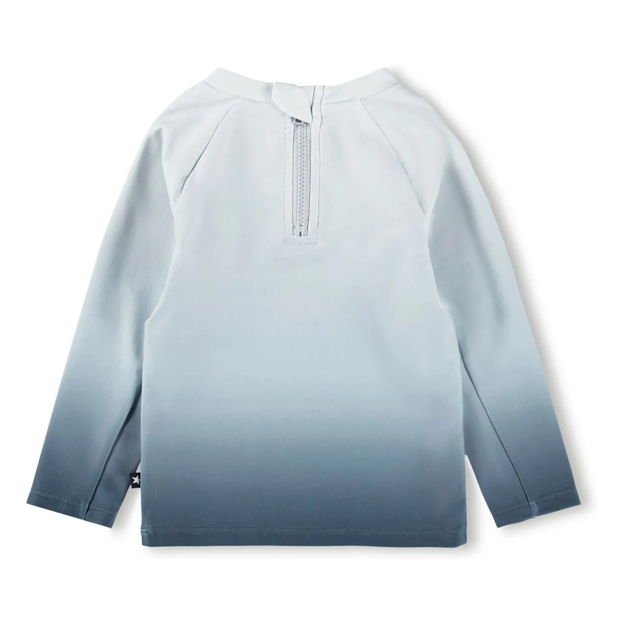 Molo - Nemo Palm Smile Camiseta con protección UV Fibras recicladas | Azul grisáceo