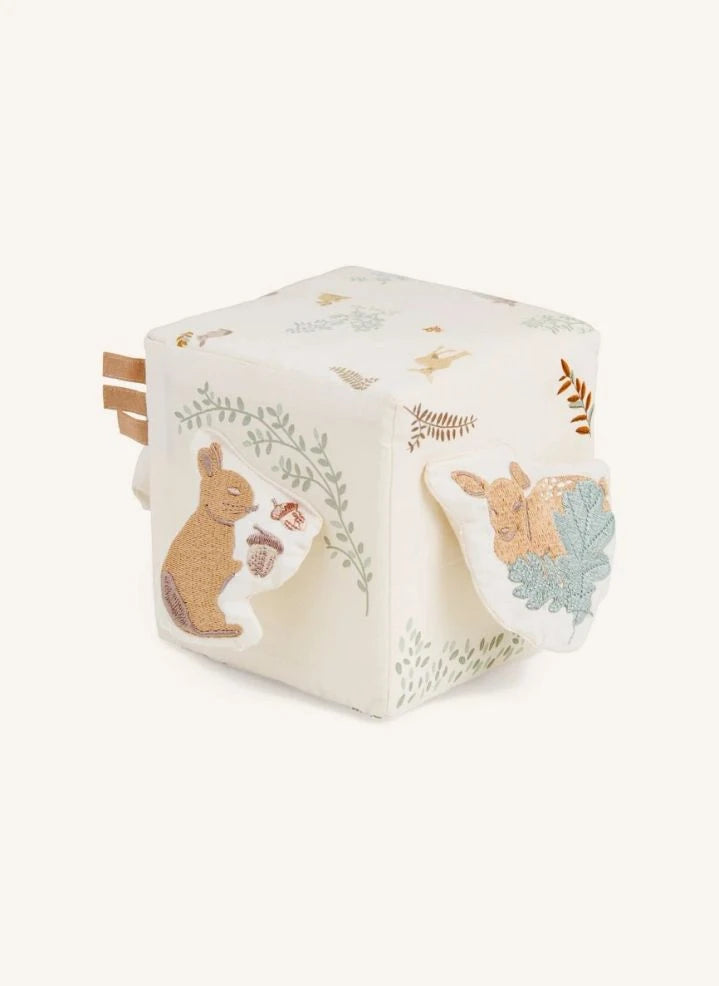 Cam Cam - Cubo de Actividad Woodland | Ecru