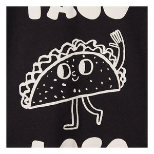 Fabula - Camiseta Taco Loco | Negro