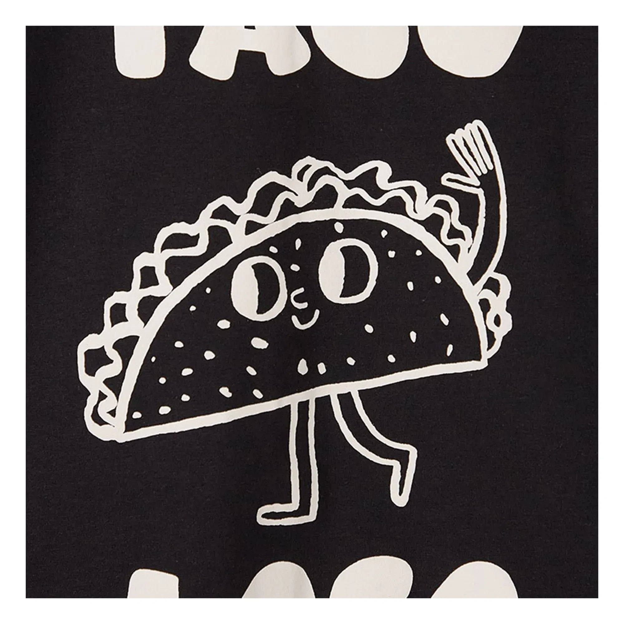 Fabula - Camiseta Taco Loco | Negro