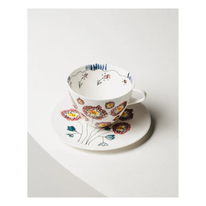 Serax - Taza de café y platillo Anemone, Serax for Marni - Set de 2 | Leche
