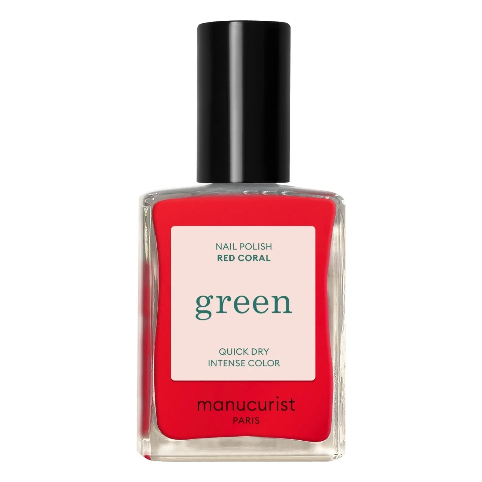 Manucurist - Esmalte de uñas verde - 15 ml | Coral Rojo