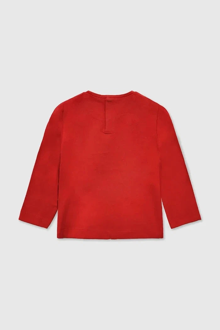 Blusa infantil de manga larga Mayoral