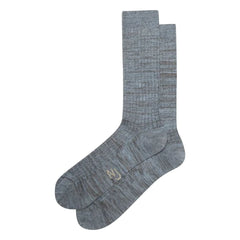 Nudie Jeans - Calcetines Rasmusson Rib | Azul grisáceo