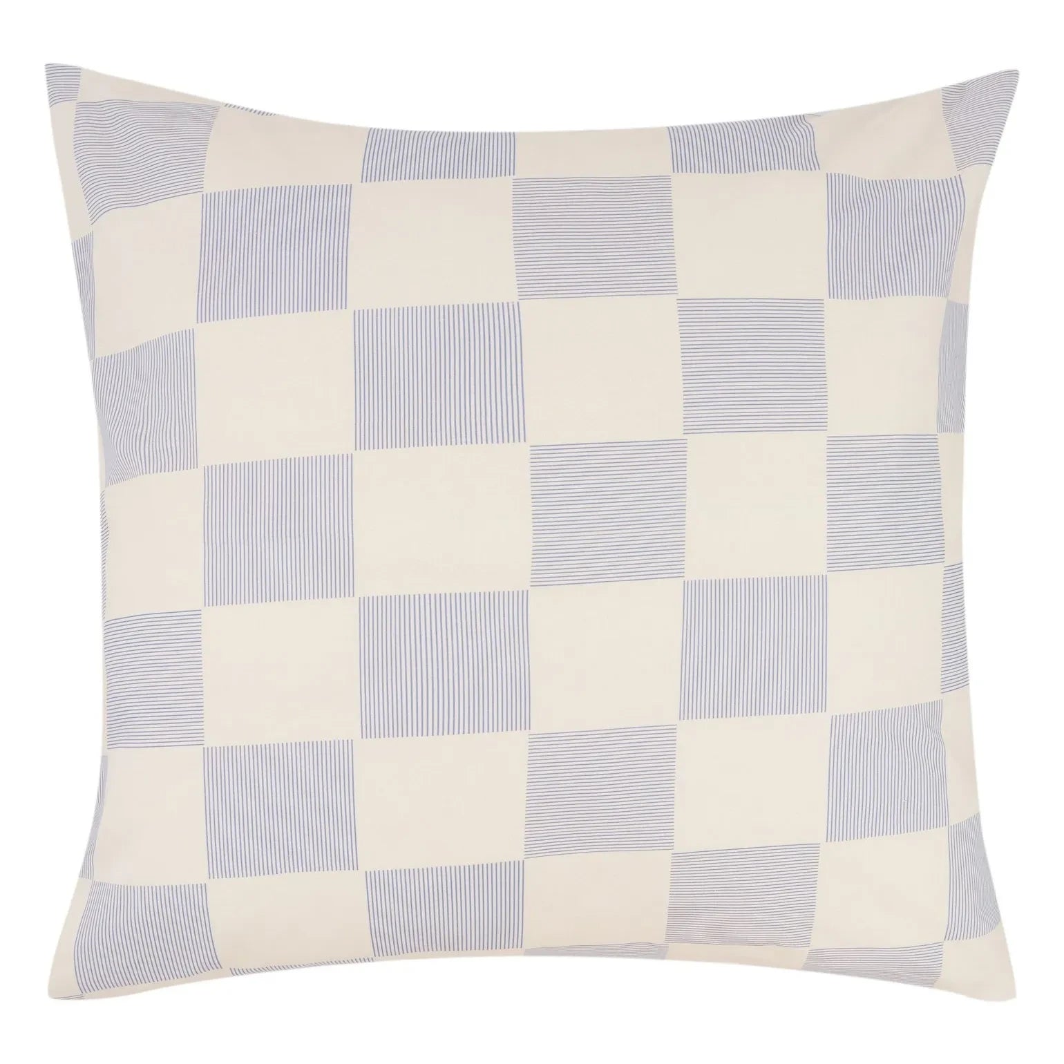 Nobodinoz - Funda de cojín Sheldon Tartan | Azul