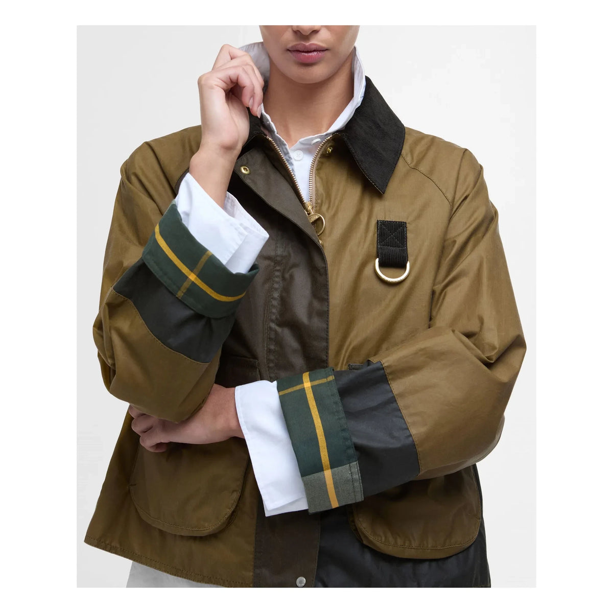 Barbour - Chaqueta encerada Alma | Caqui