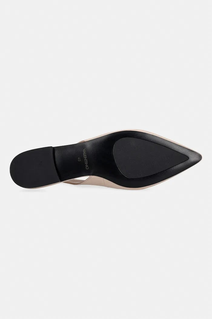 Valentino Deri Slingback Bailarina Plana