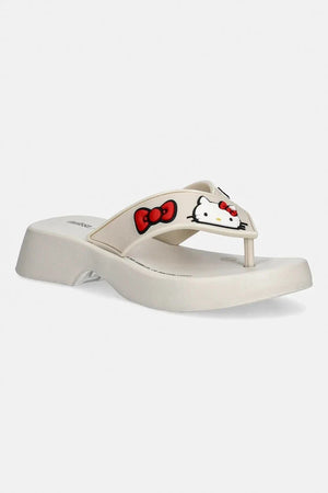 Melissa MELISSA FLATFORM + HELLO KITTY AND Chancla