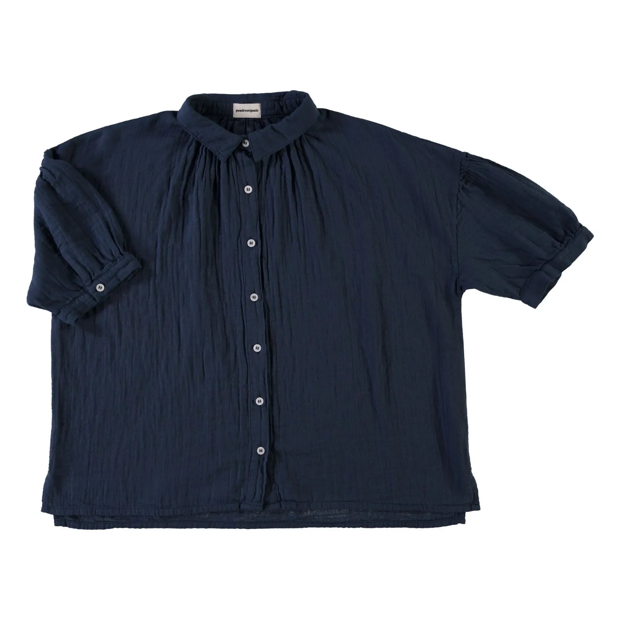 Poudre Organic - Camisa Neotine | Azul marino