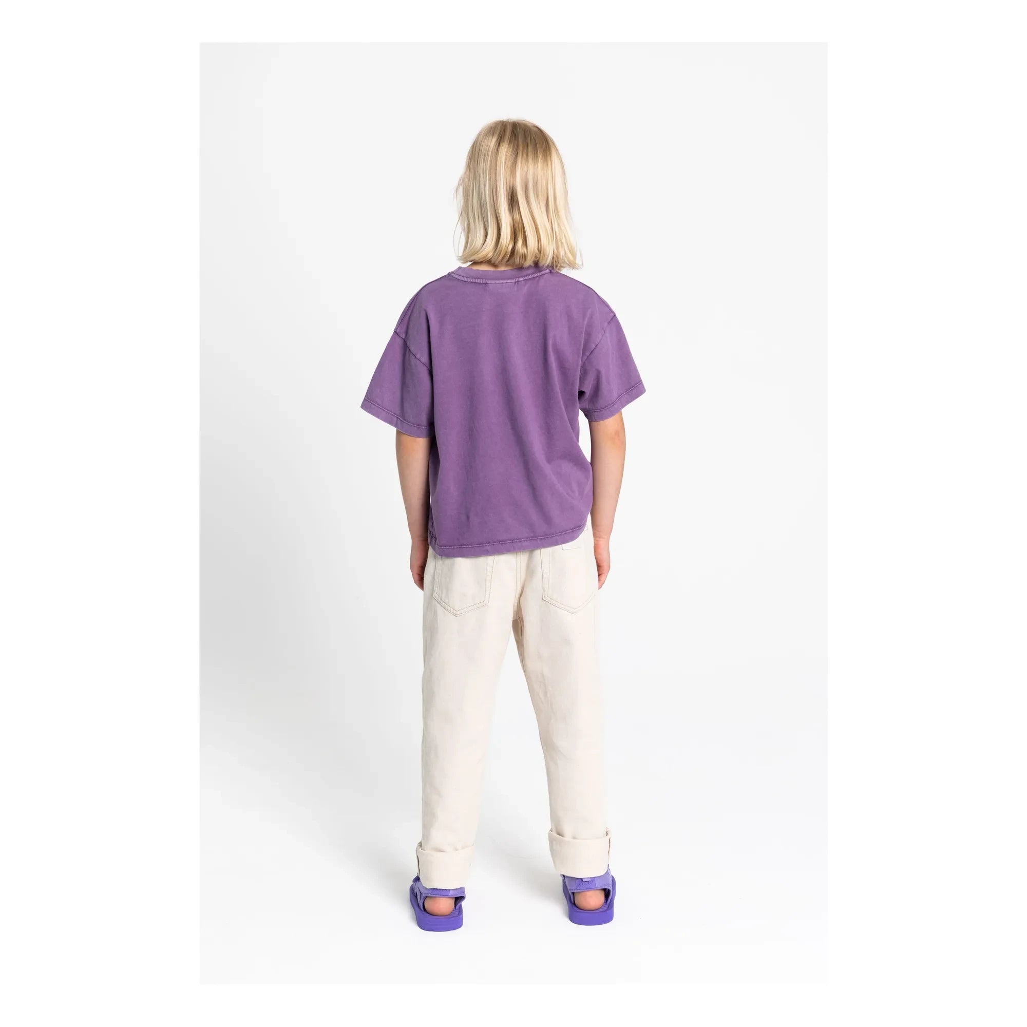 Hundred Pieces - Luna organik pamuk T-shirt | Mauve