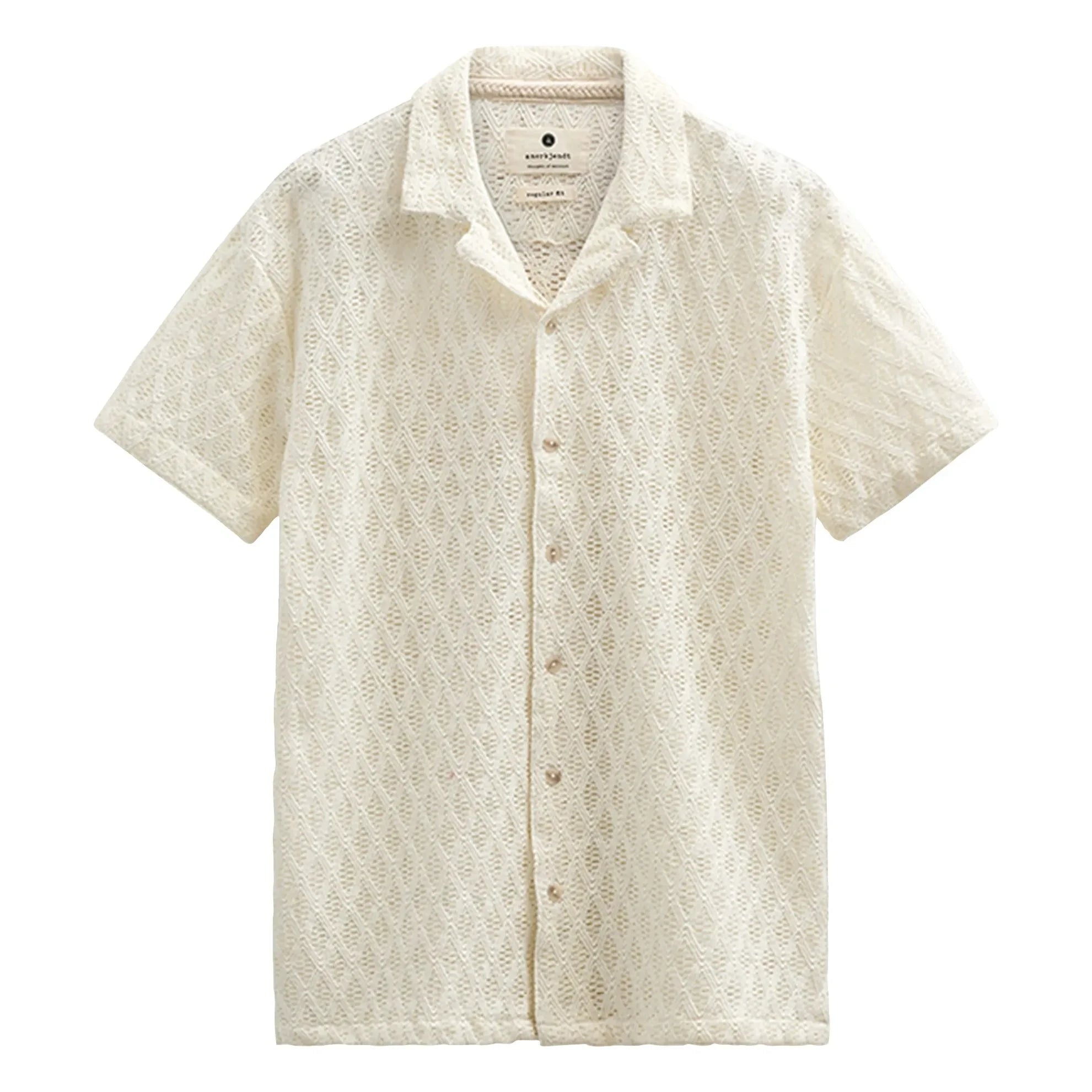 Anerkjendt - Camisa de encaje Akleander Ao | Beige