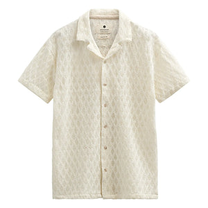 Anerkjendt - Camisa de encaje Akleander Ao | Beige