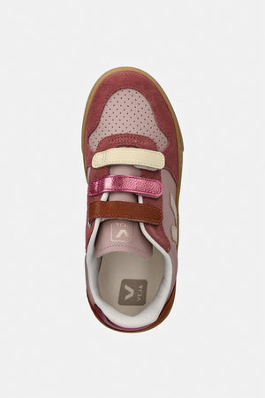 Zapatillas deportivas de piel Veja Small V-10 para niños