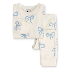 Sleepy Doe - Pijama de algodón orgánico con nudos | Crudo