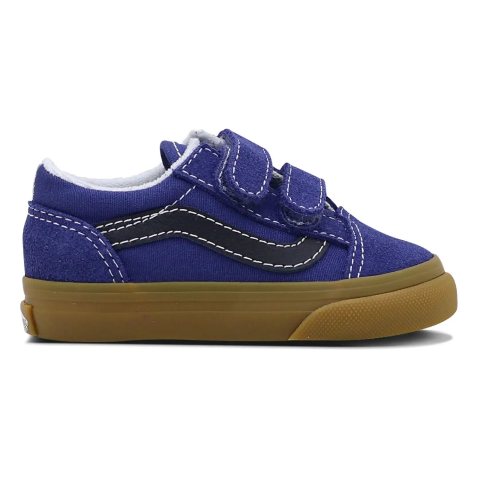 Vans - Scratch Sneakers Old Skool V Gum | Gece mavisi