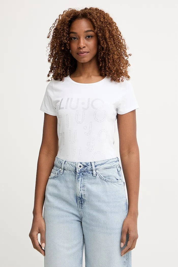 Camiseta de mujer Liu Jo de algodón y elastano