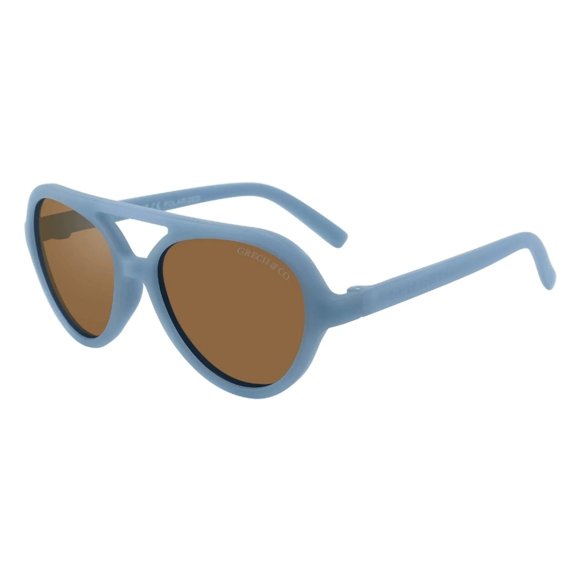 Grech & Co - Gafas de sol polarizadas Aviator | Azul