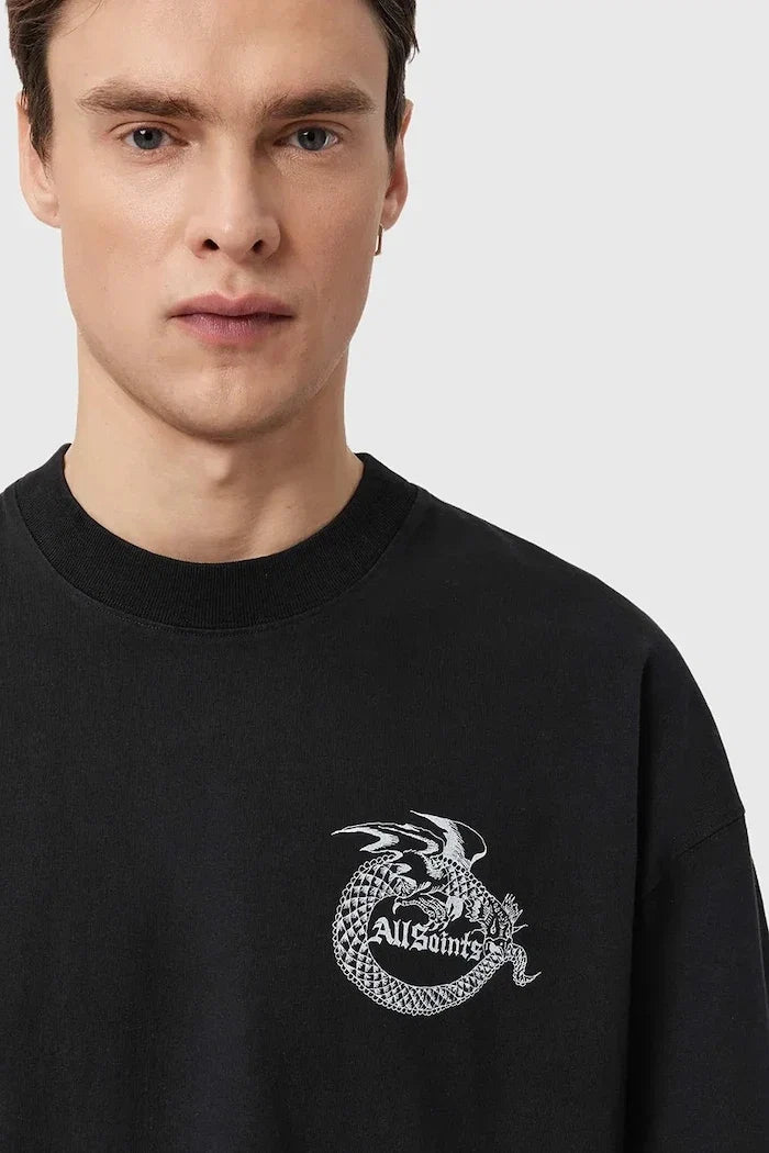 Camiseta de algodón TERRA de AllSaints