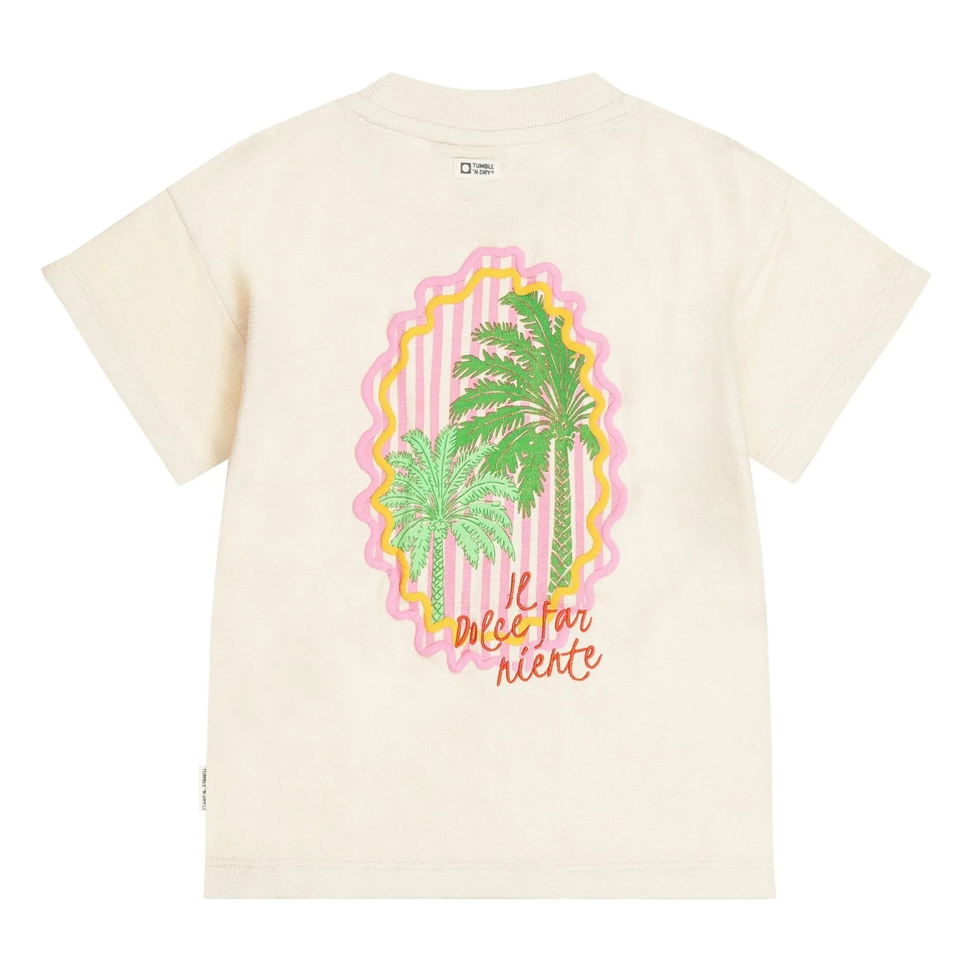 Tumble N'Dry - Camiseta oversize de algodón orgánico Maringa | Crudo