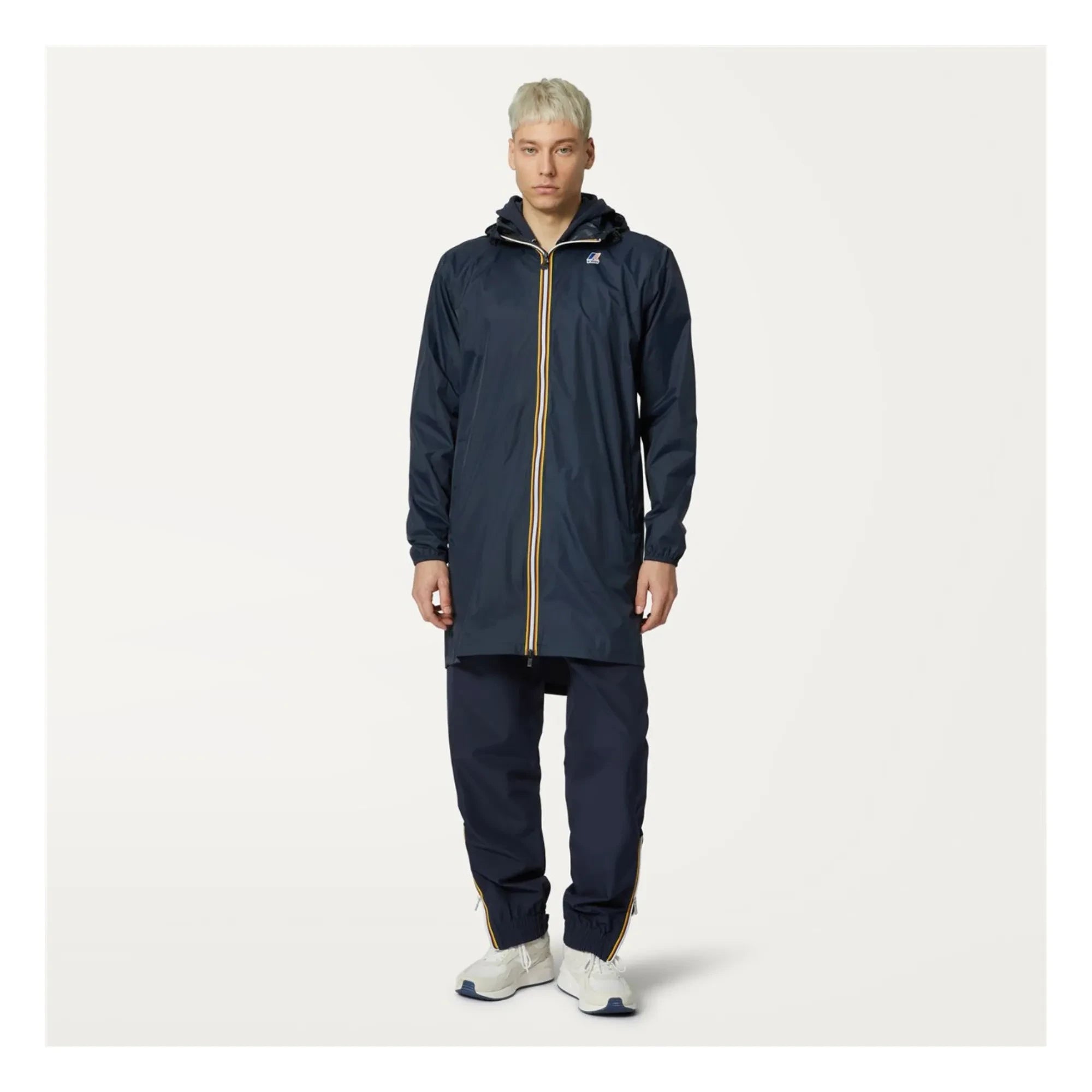 K-way - Cortavientos Impermeable Le Vrai 3.0 Eiffel - Colección Mujer | Azul Marino