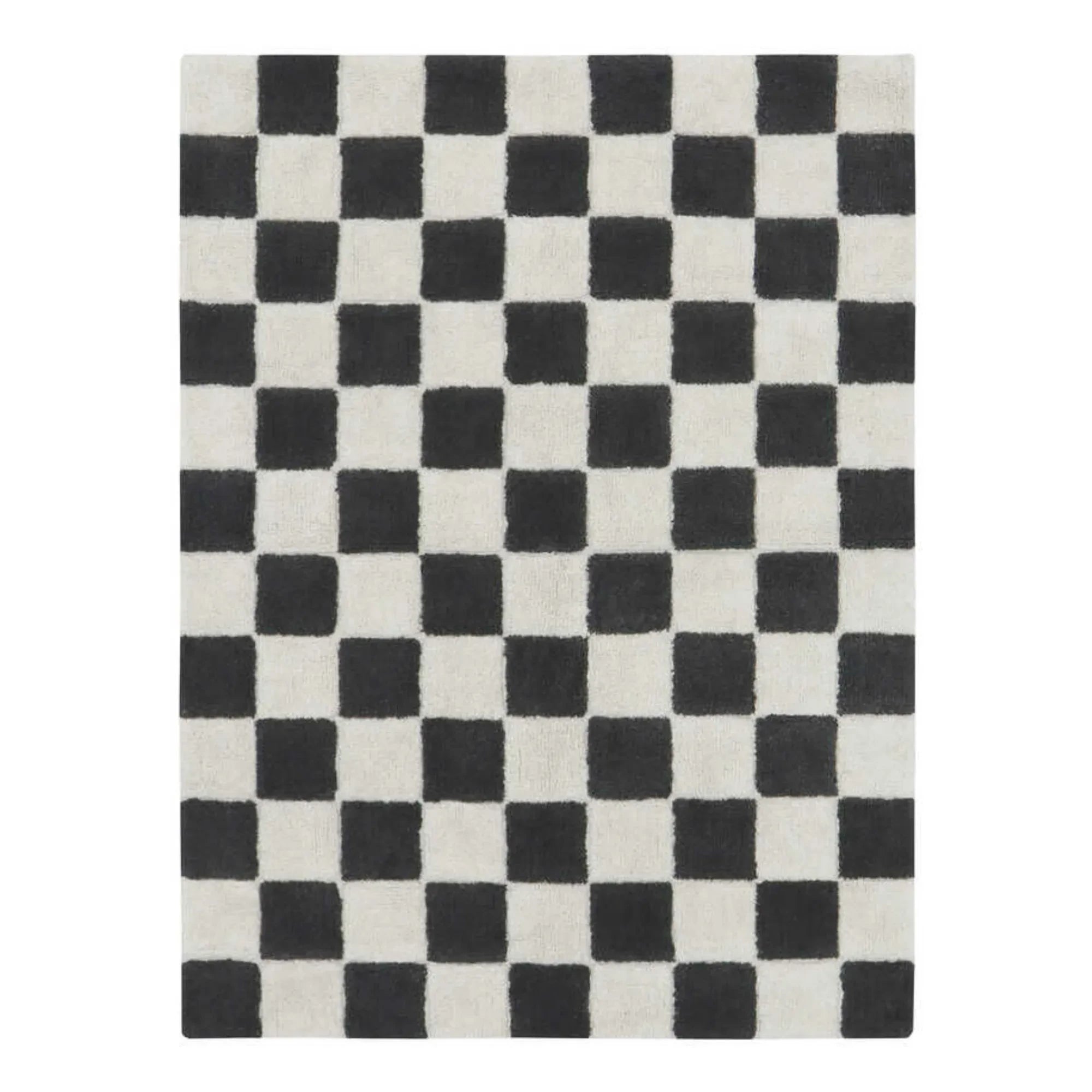 Lorena Canals - Alfombra Kilim | Gris oscuro