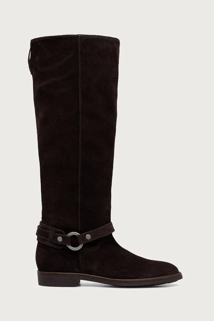 Botas de ante de mujer hasta la rodilla Wendy 2