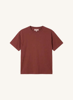 Smallable Kid - Camiseta de algodón orgánico Nils | Rojo ladrillo