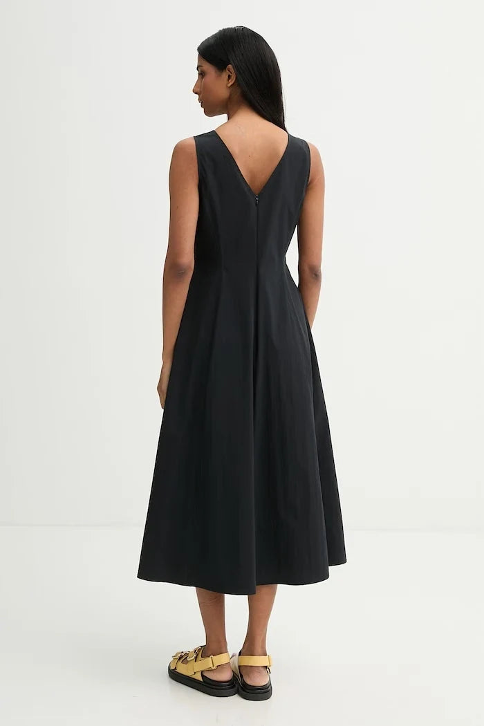 Vestido acampanado de algodón Marc O'Polo