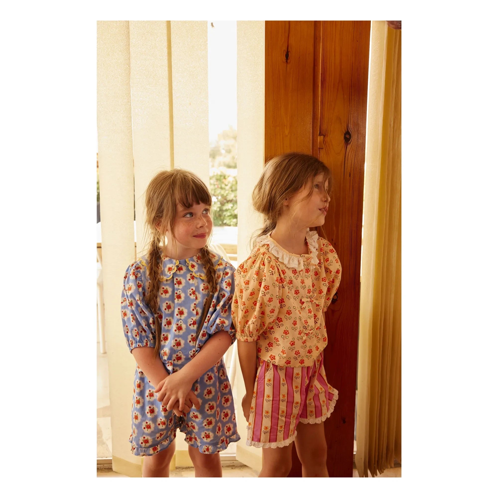 Hello Simone - Short Dina Fleuri | Azul