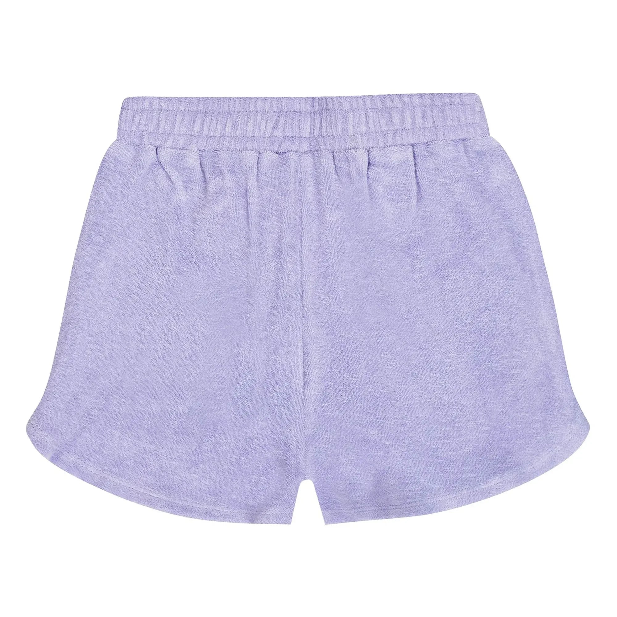 Tumble N'Dry - Camille Two shorts de felpa de algodón orgánico | Lavanda