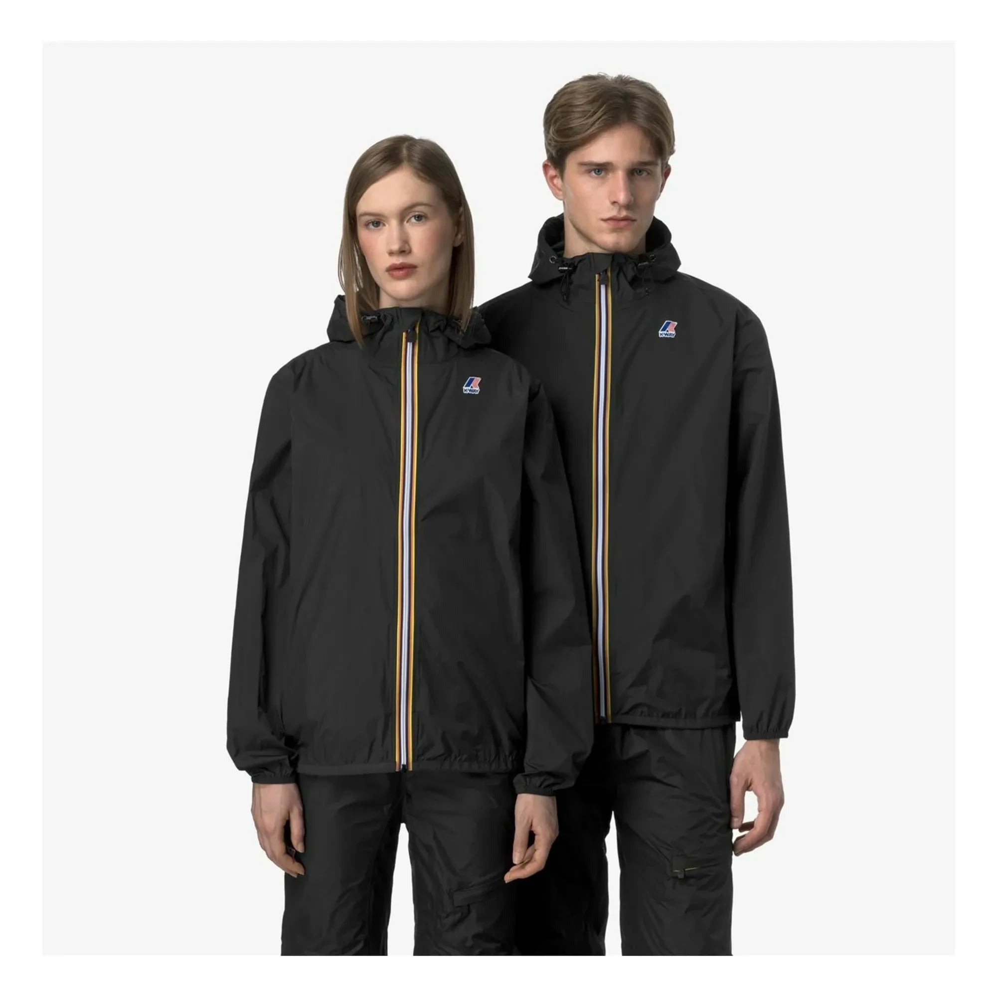 K-way - Cortavientos Le Vrai 4.0 Claude Ripstop Fibra Reciclada | Negro